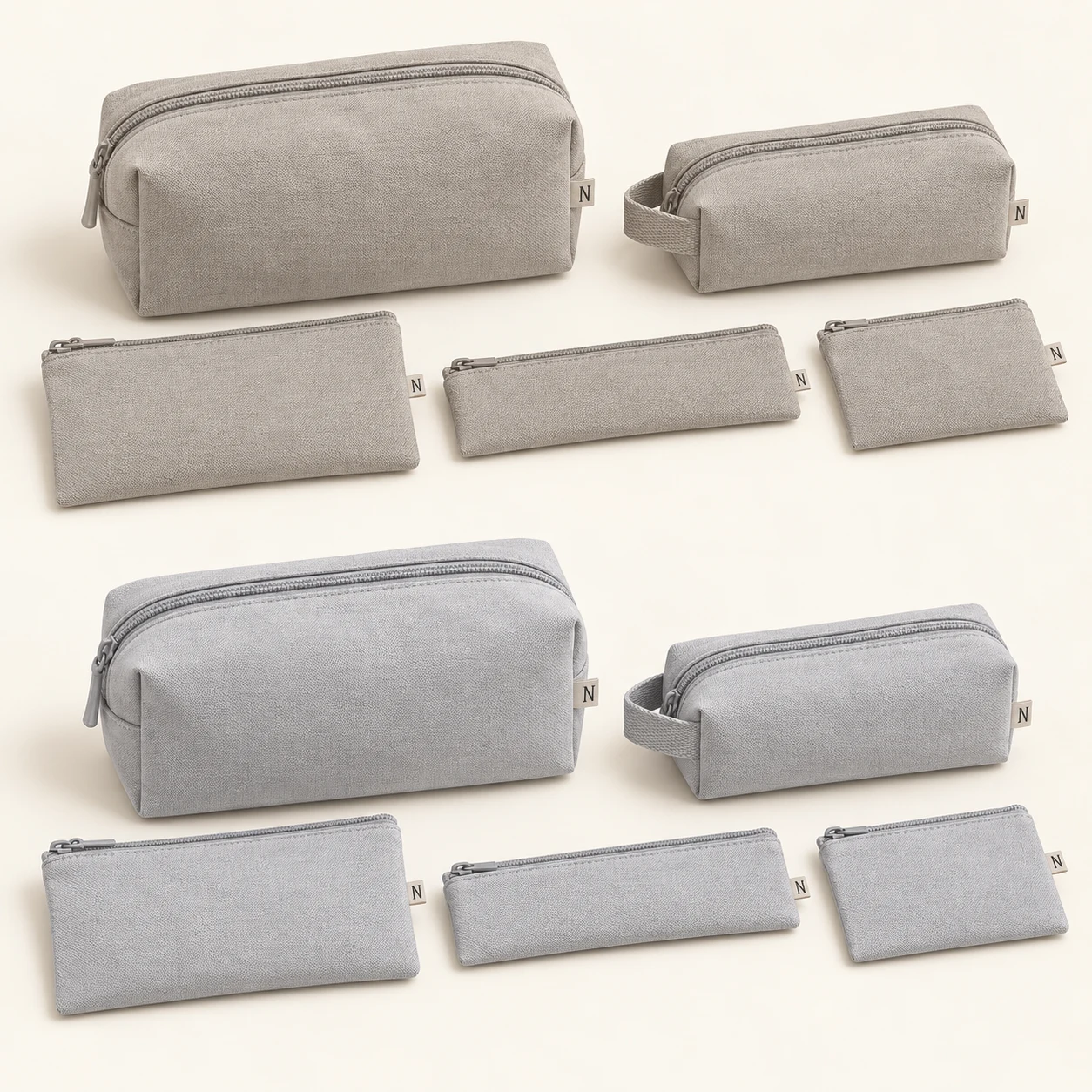 Complete Everyday Set: Pebble Tonal and Mist Tonal color alternatives